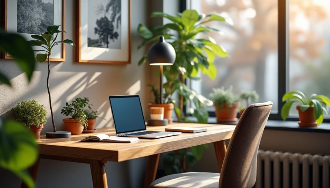 découvrez des astuces déco simples et efficaces pour créer un bureau inspirant à la maison, alliant confort et créativité pour booster votre productivité.