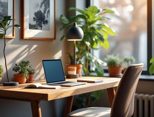 découvrez des astuces déco simples et efficaces pour créer un bureau inspirant à la maison, alliant confort et créativité pour booster votre productivité.