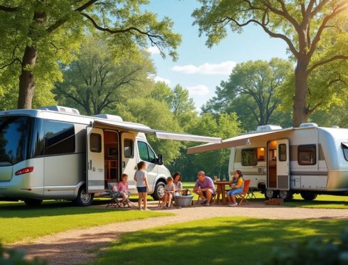 découvrez les avantages du camping-car et de la caravane pour vos vacances en famille et faites le meilleur choix pour un séjour inoubliable.