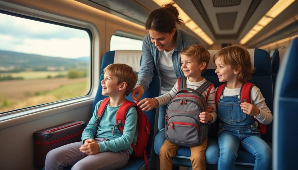 découvrez nos conseils pratiques pour voyager en train avec des enfants et profitez d'un trajet agréable et sans stress en famille.