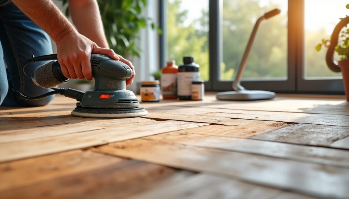 découvrez comment rénover un vieux parquet sans le remplacer grâce à des techniques simples et efficaces pour lui redonner tout son éclat.