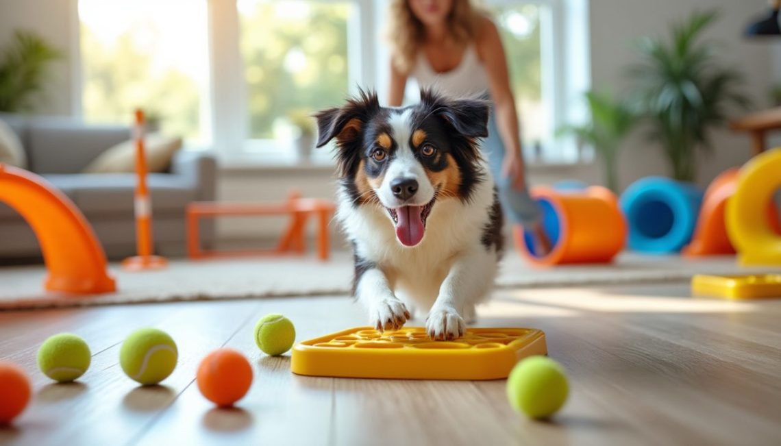 découvrez des astuces pratiques et des activités adaptées pour canaliser l'énergie de votre chien hyperactif au quotidien et améliorer son bien-être.