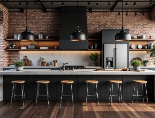 découvrez comment décorer une cuisine avec des touches industrielles pour un style moderne et chaleureux alliant métal, bois brut et objets vintage.