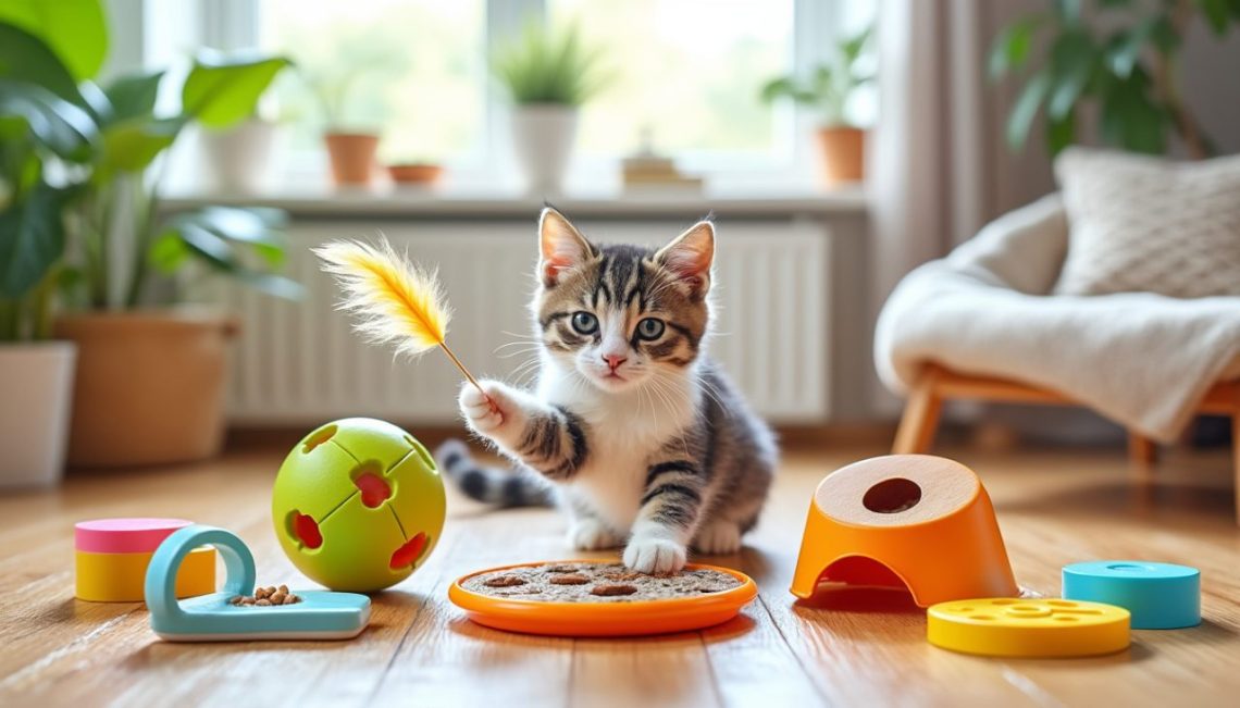 découvrez une sélection des meilleurs jouets éducatifs pour stimuler et divertir votre chat d’intérieur tout en favorisant son bien-être et son intelligence.
