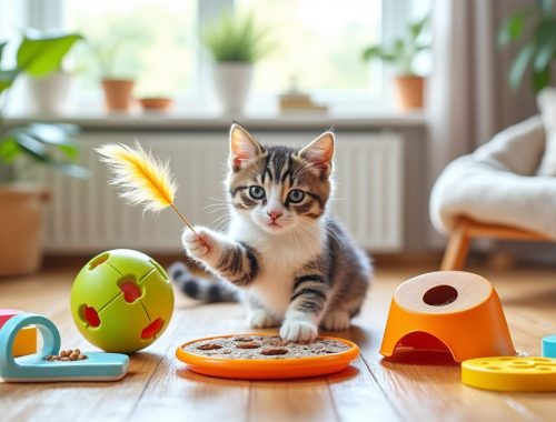 découvrez une sélection des meilleurs jouets éducatifs pour stimuler et divertir votre chat d’intérieur tout en favorisant son bien-être et son intelligence.