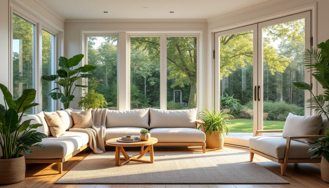 transformez votre véranda en un espace de détente lumineux et confortable grâce à des idées d’aménagement, de mobilier et de décoration adaptées.